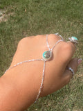 Blue Diamond Turquoise Handchain 1