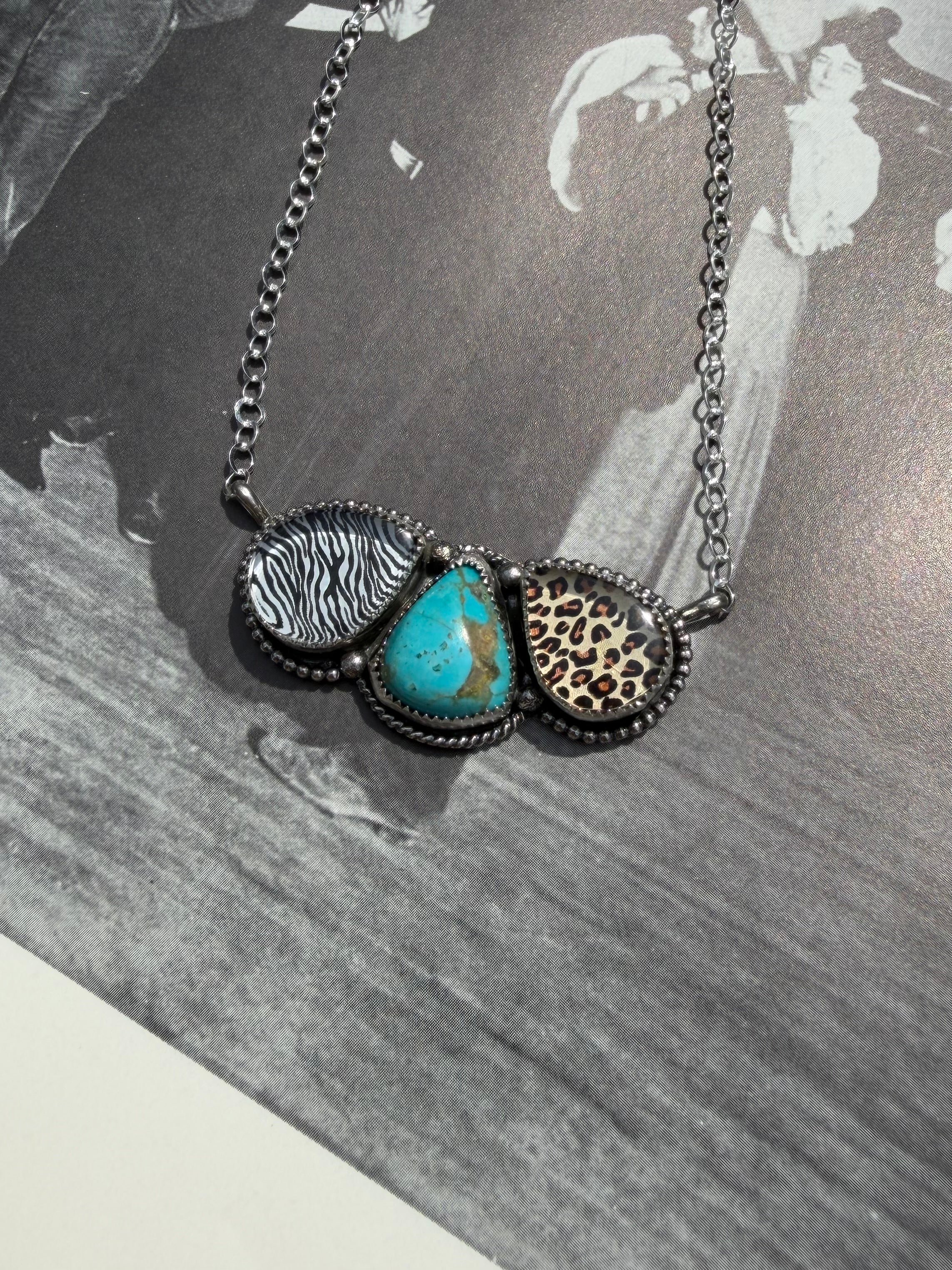 Royston Animal Print Necklace