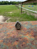 Cheetah Print Ring size 8.75