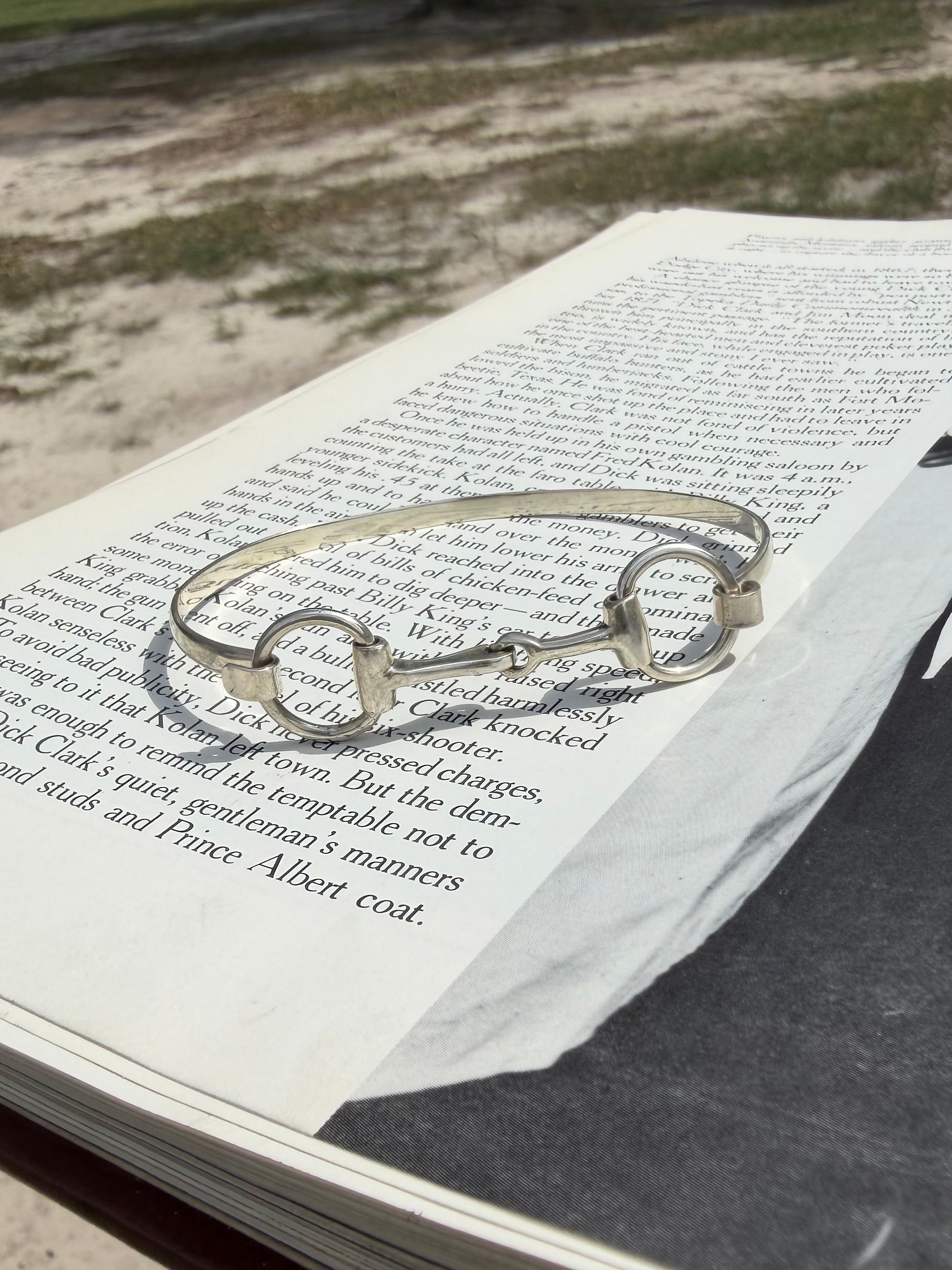 Snaffle Bangle NOT MADE BY ME