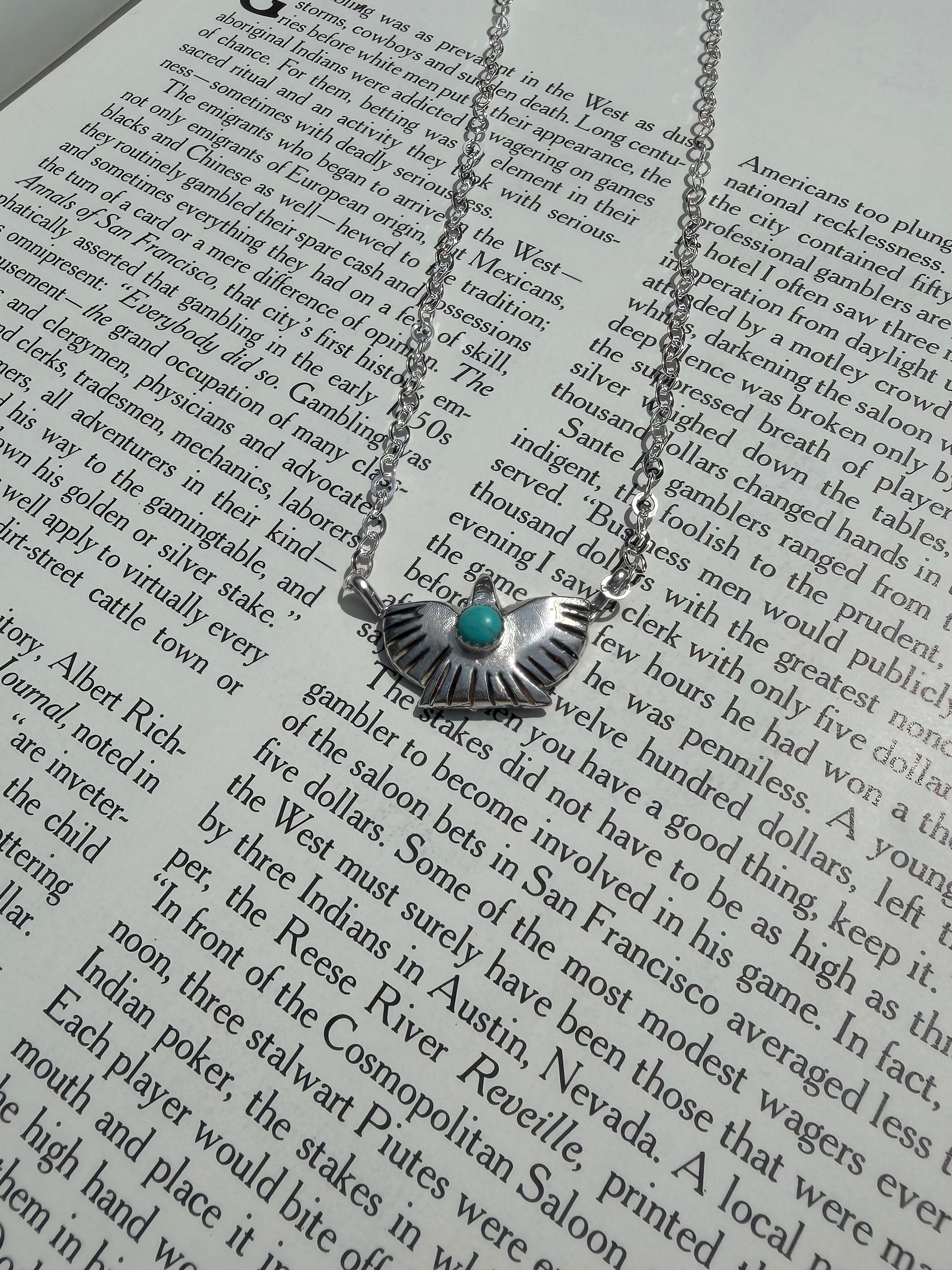 Kingman Thunderbird Necklace