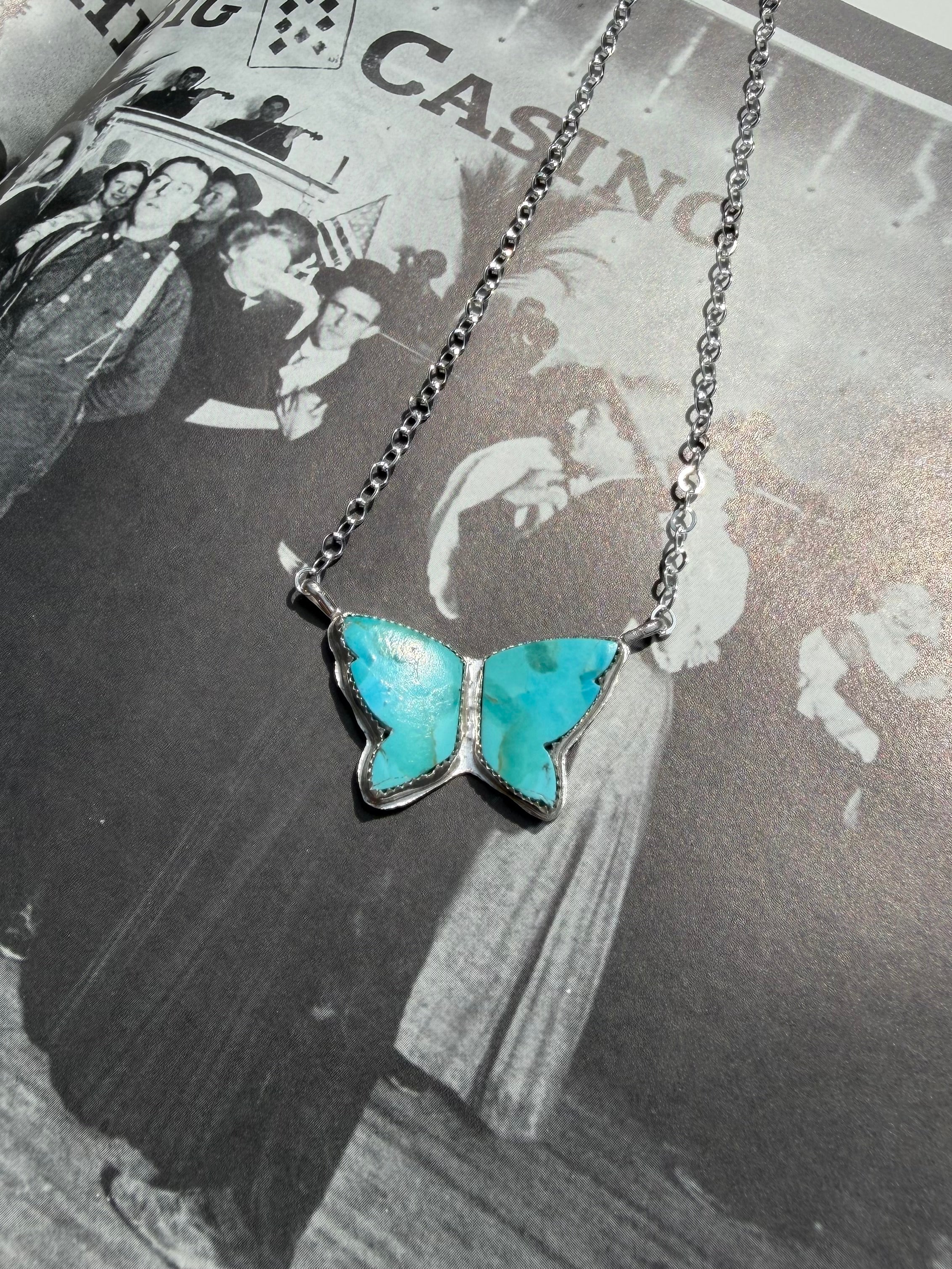 Royston Butterfly Necklace