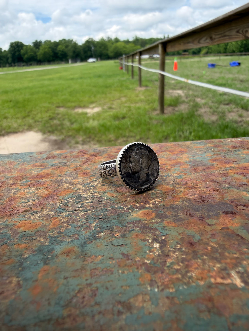 Liberty Mercury Dime Ring Size 8