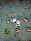 Mother of Pearl Kingman Studs