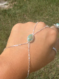 Blue Diamond Turquoise Handchain 2