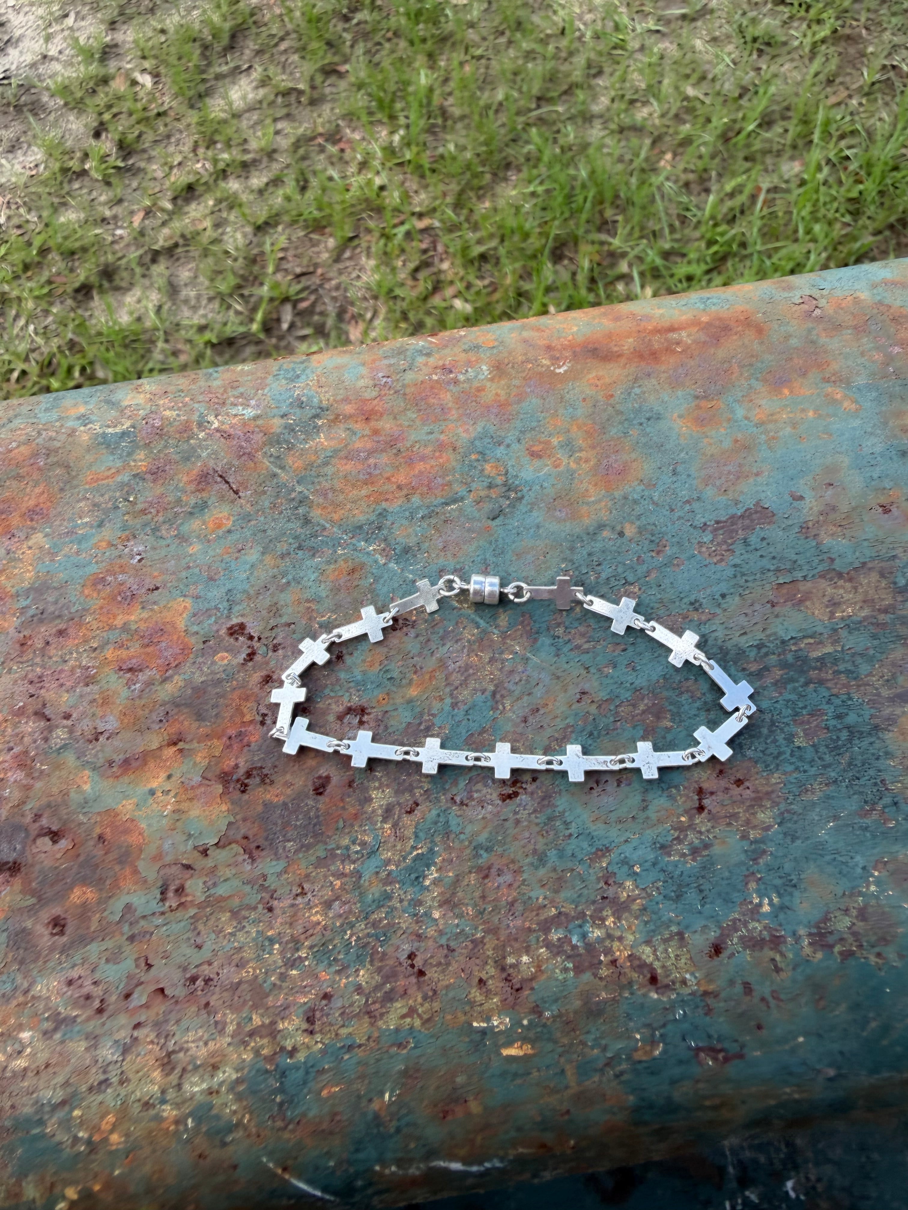 Magnetic Cross Bracelet Stacker 2