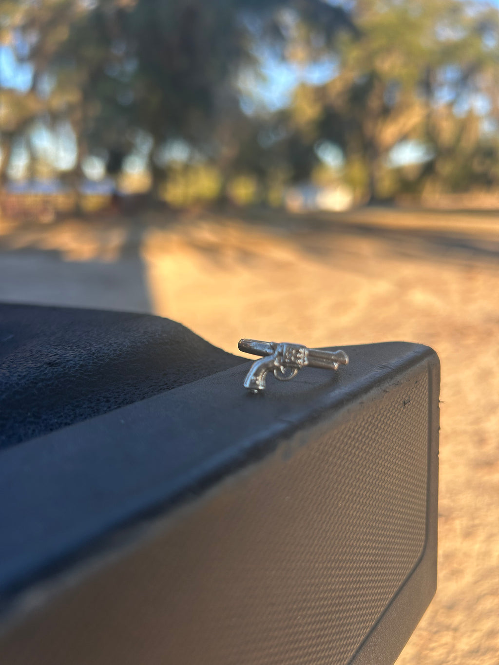 Sterling Gun Ring Size 9