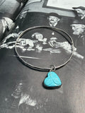Heart Charm Bangle