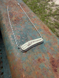 Ceramic Rifle Necklace