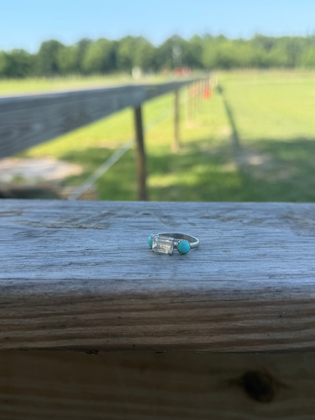 Size 6 Emerald Cut East to West