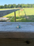 Size 6 Emerald Cut East to West
