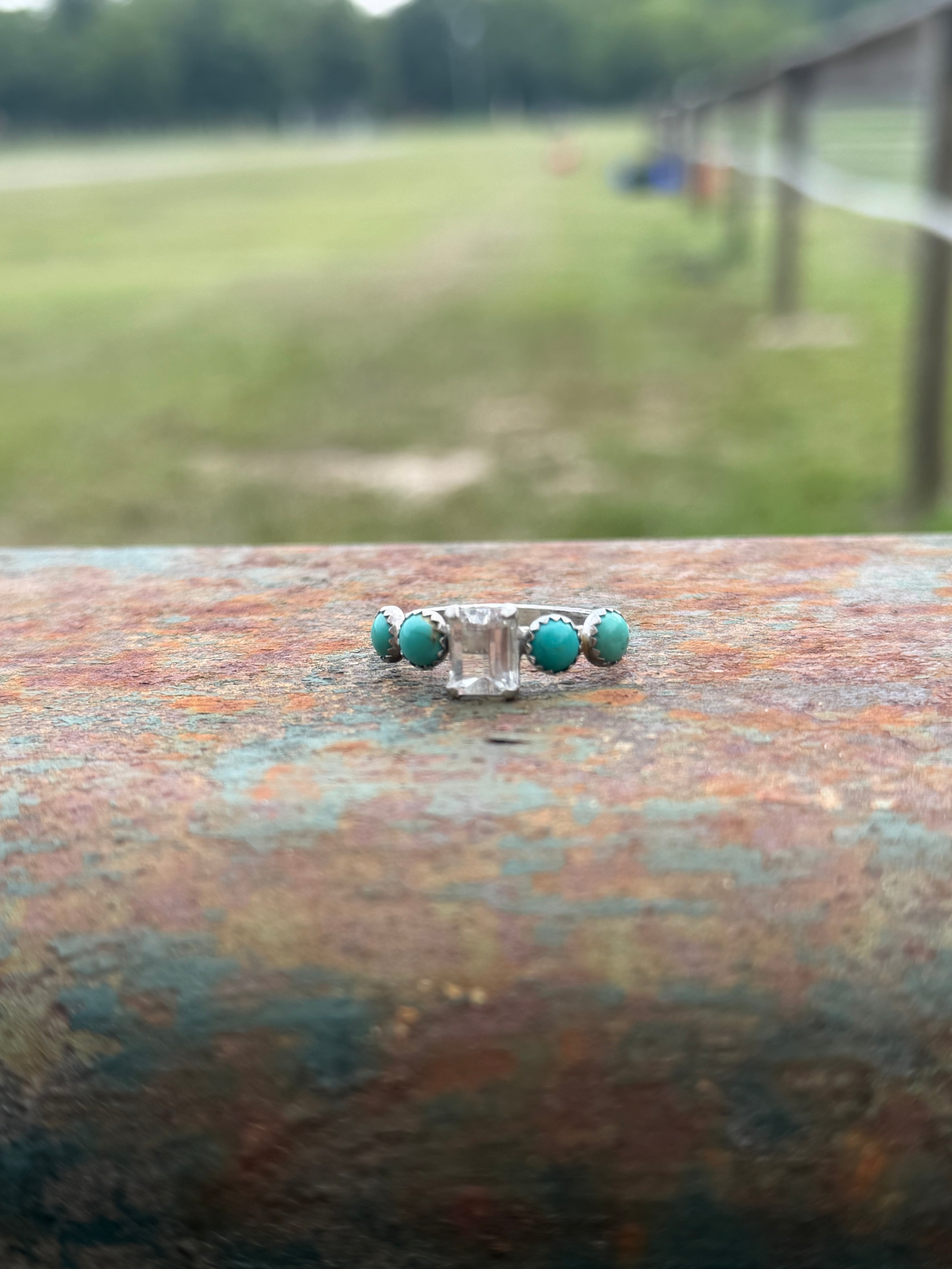 Size 10 Emerald Cut