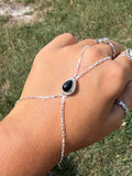 Black Onyx Handchain