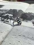 Checkered Ring Size 8