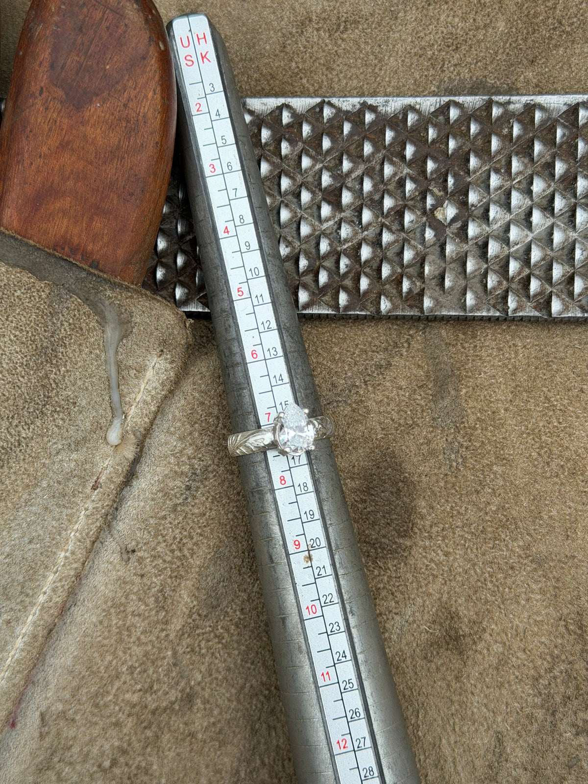 Tooled Pear Size 7.25