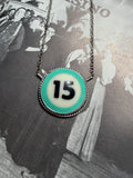 15 Pool Ball Necklace