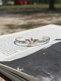 Pink Conch Thunderbird Cuff