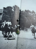 Blue Diamond Turquoise Belly Ring 2