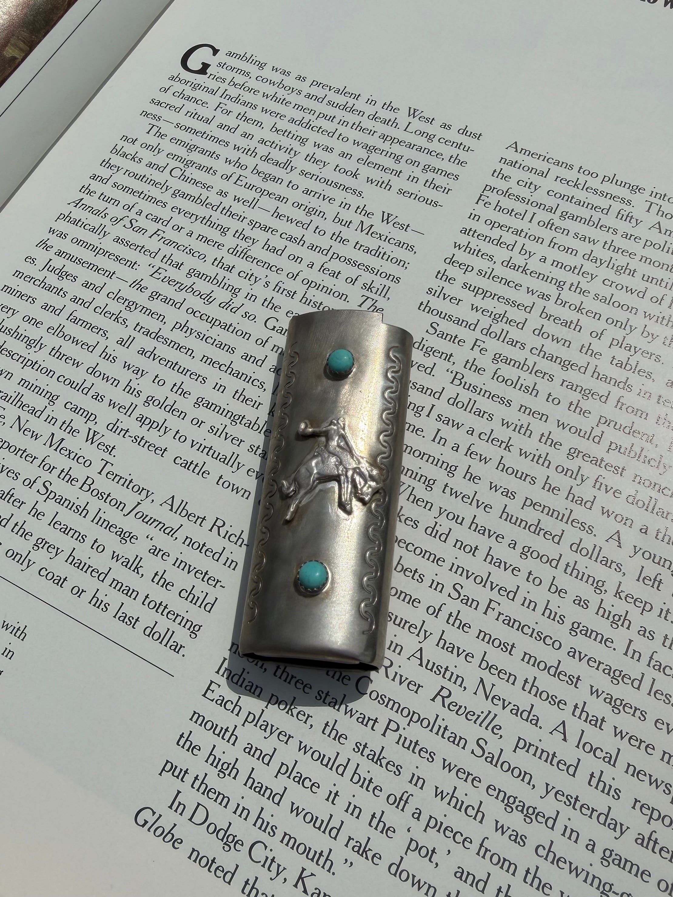 Buckin Horse Lighter Cover