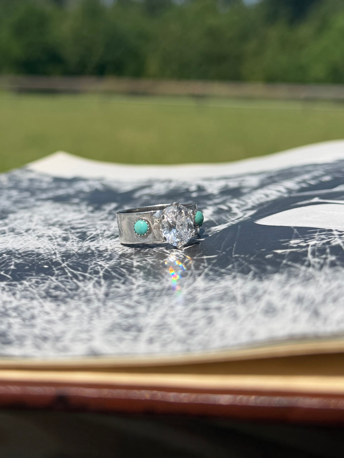 Oval Wide Band Size 9