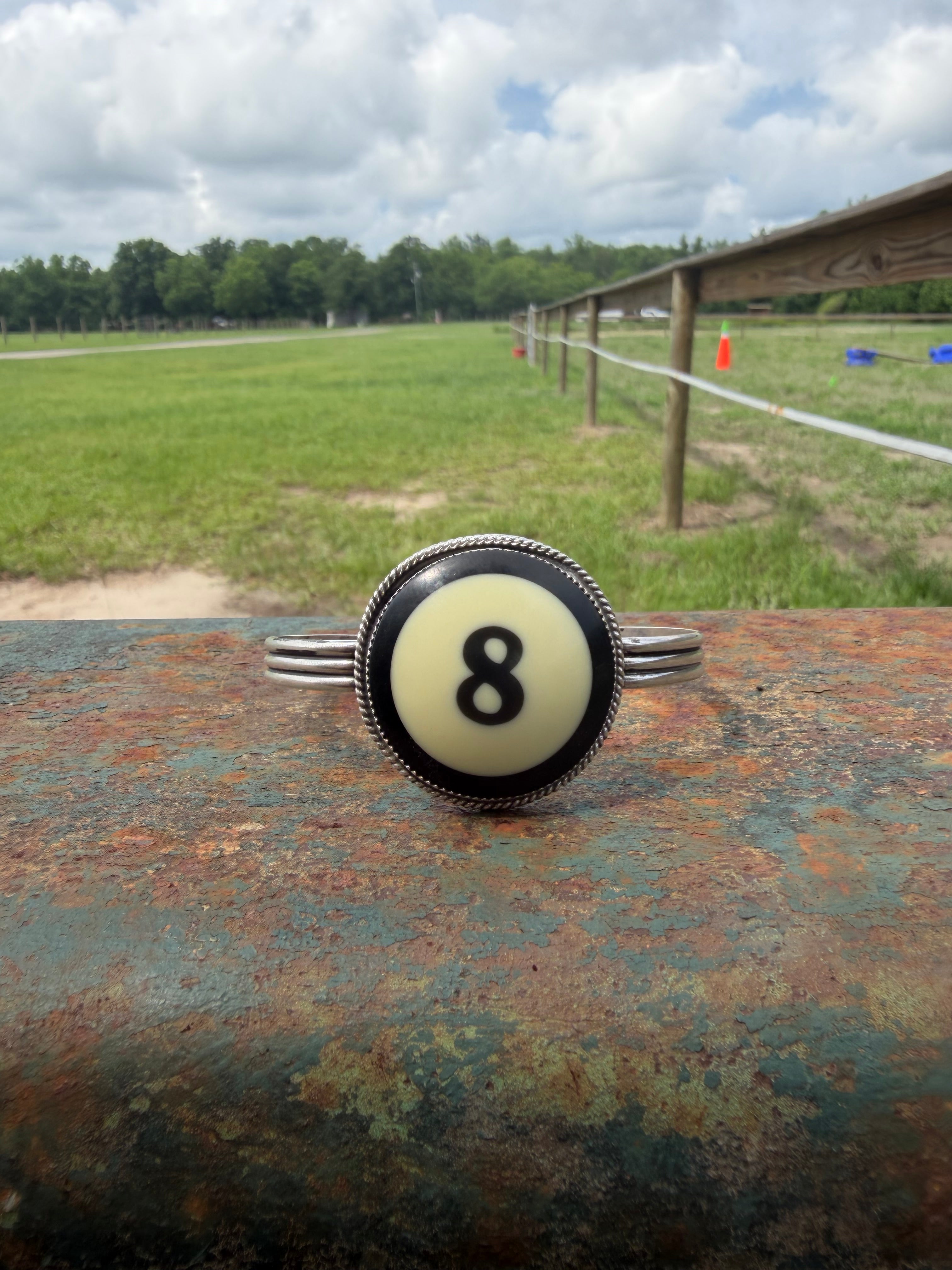 Real 8 Ball Cuff