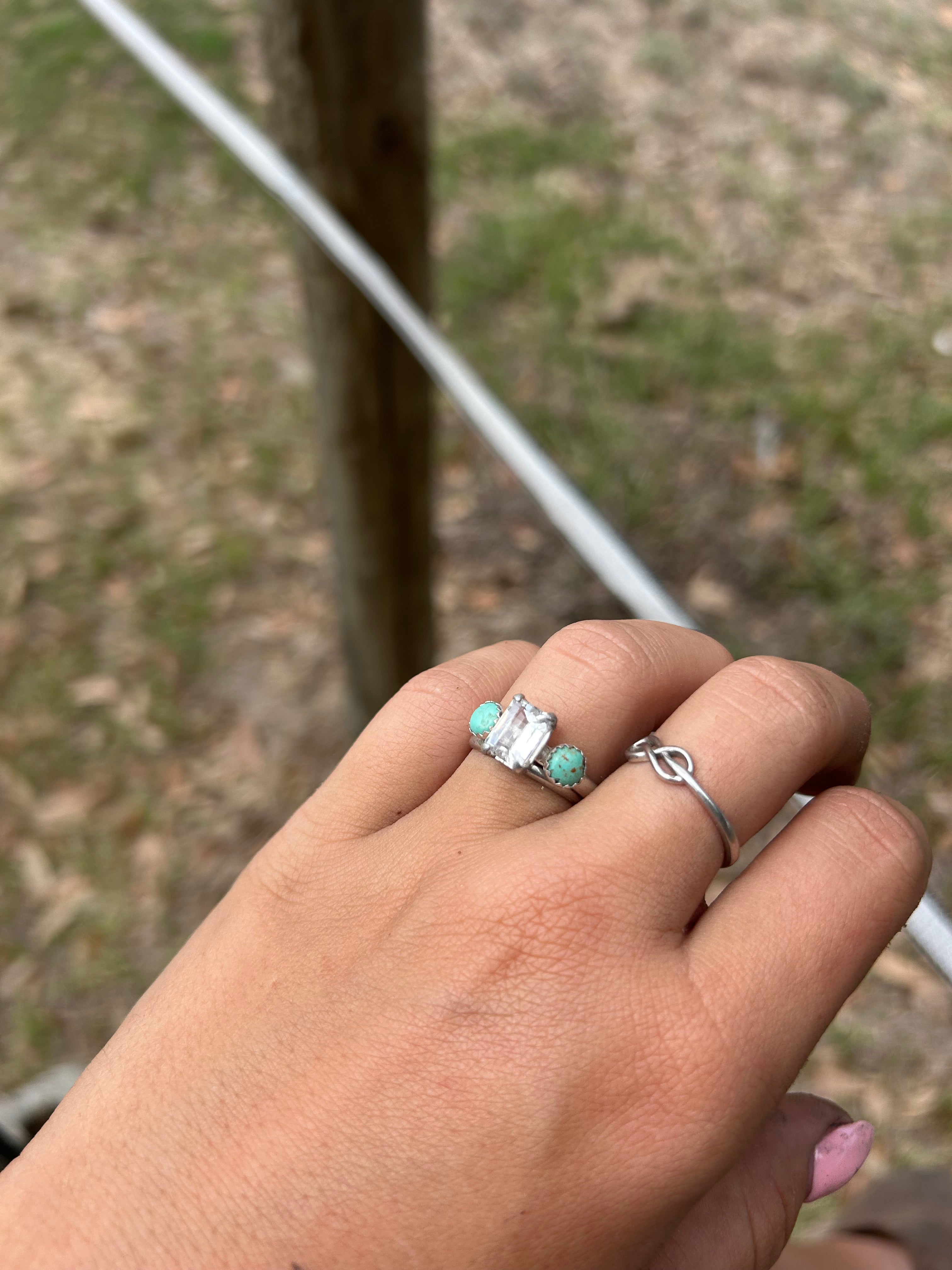 Size 7.5 Royston Promise Ring