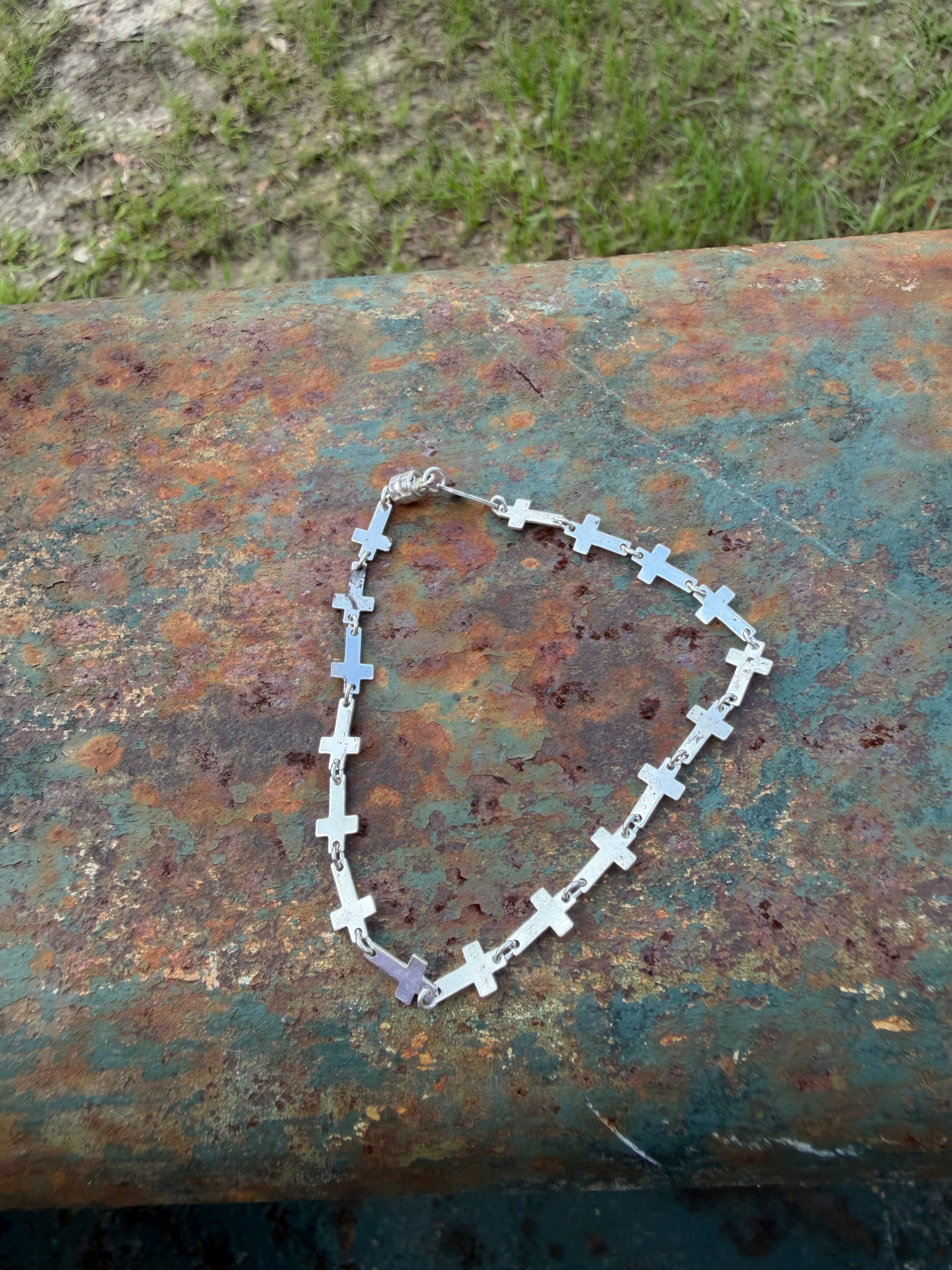 Magnetic Cross Bracelet Stacker