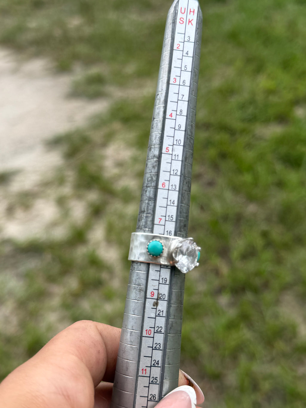 Size 7.75 Oval Wide Band