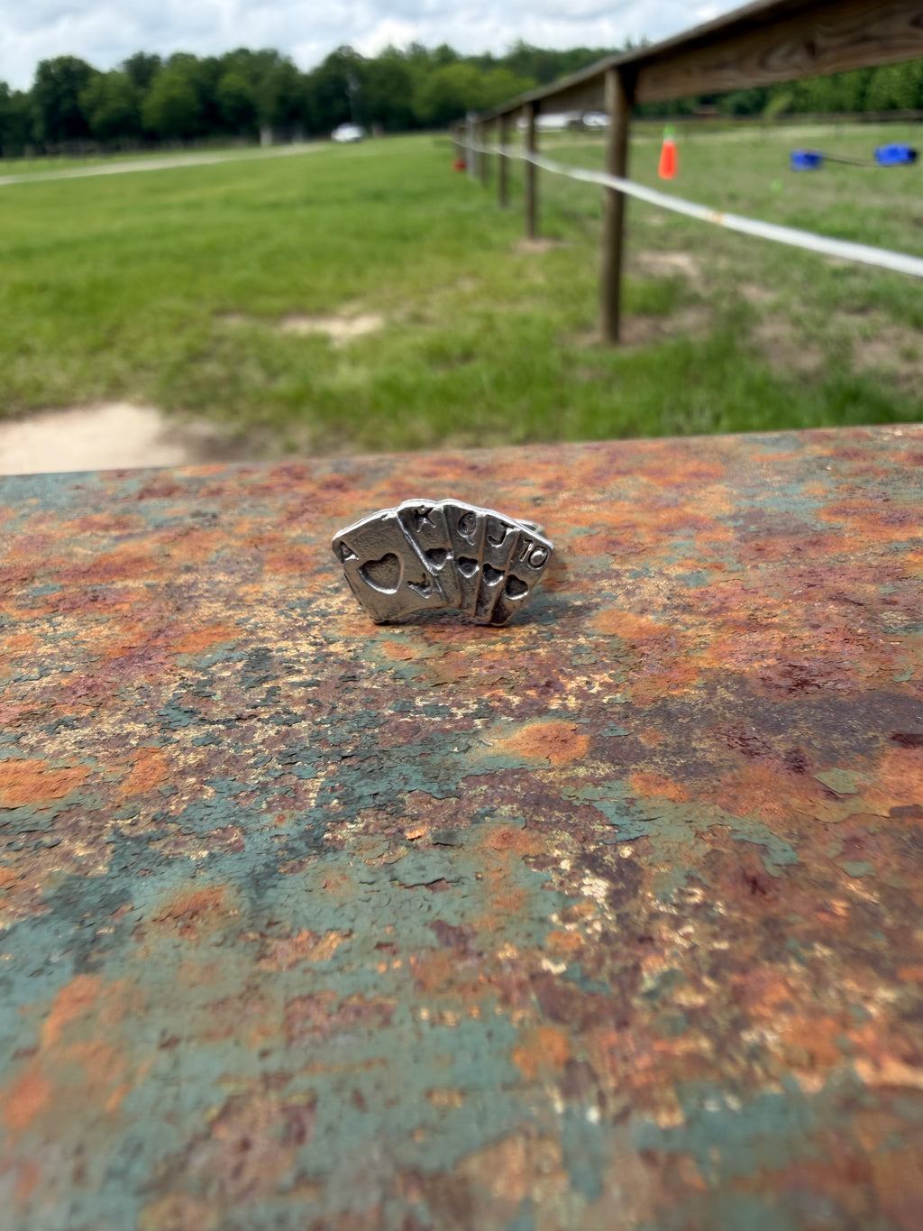 Royal Flush Ring Size 6.25