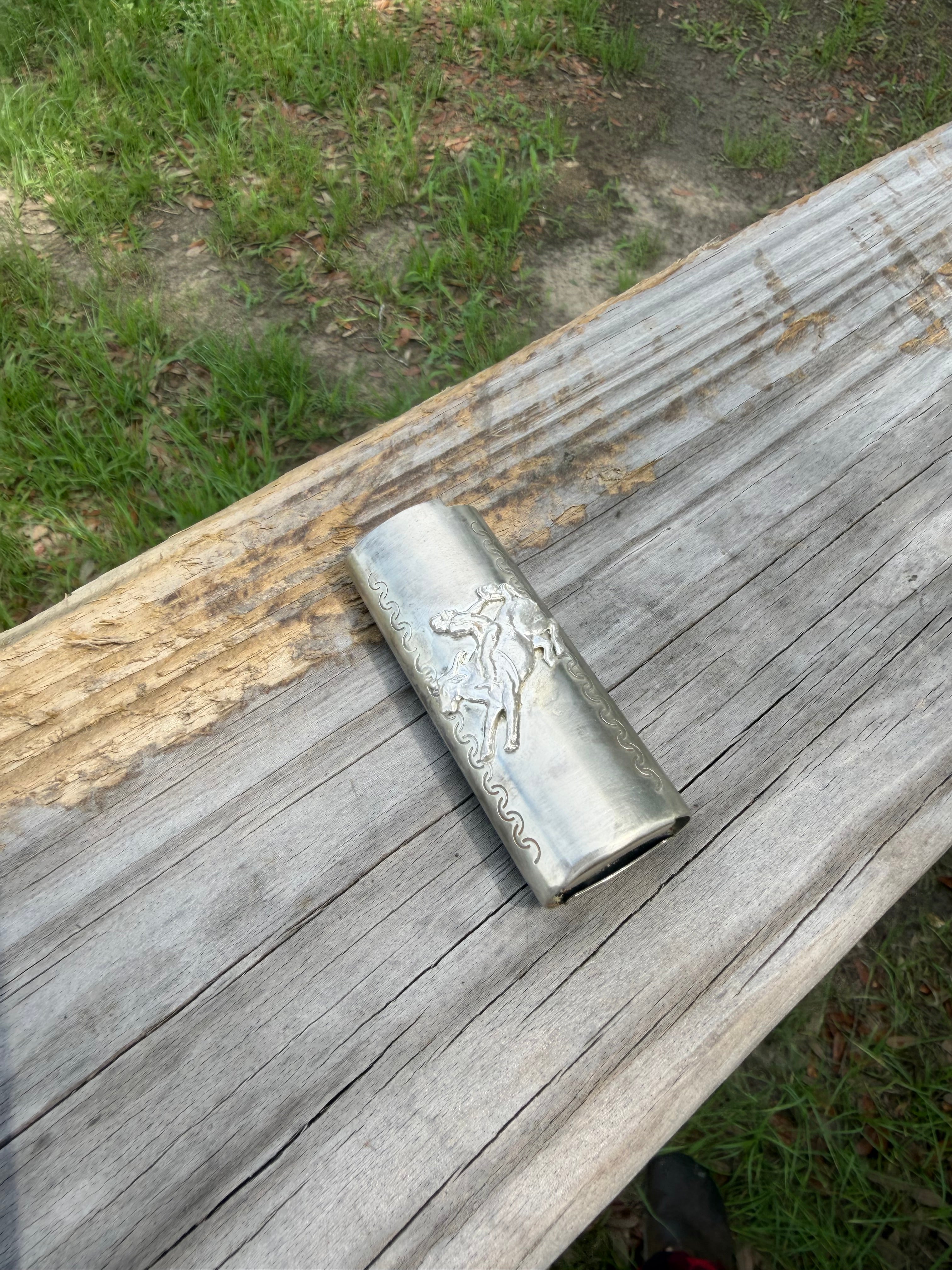 Bull Rider Lighter Case