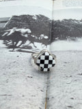 Checkered Spade Size 7
