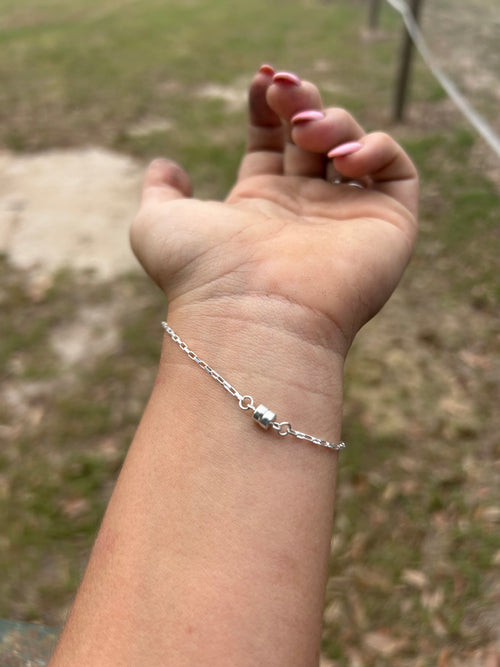 Black Onyx Handchain